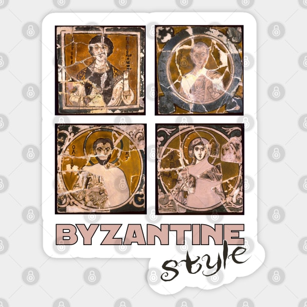 Byzantine style Sticker by Sinmara